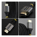 EAN 65030929301 - StarTech.com HDMI2-FLEX-4K60-50C cable HDMI 0,5 m HDMI tipo A (Estándar) Negro, Plata imagen 3