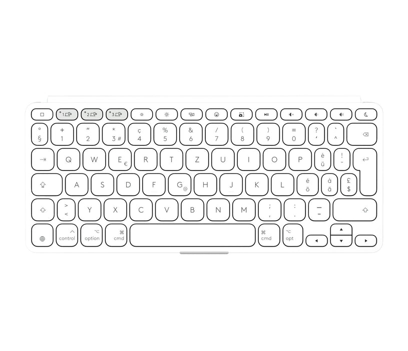 EAN 5099206125827 - Logitech Keys-To-Go 2 QWERTZ Suizo Bluetooth Blanco imagen 3