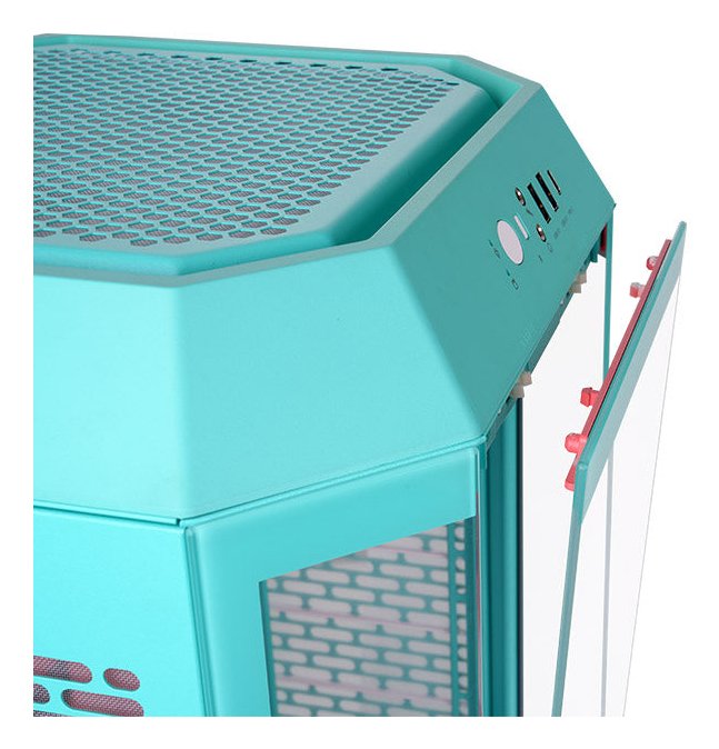 EAN 4711475648876 - Thermaltake The Tower 250 Mini Tower Color menta, Rojo imagen 5