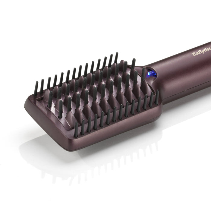 EAN 3030050197358 - BaByliss Air Power AS6400E Utensilio de peinado Cepillo alisador Airflow Granate 900 W 2,5 m imagen 8