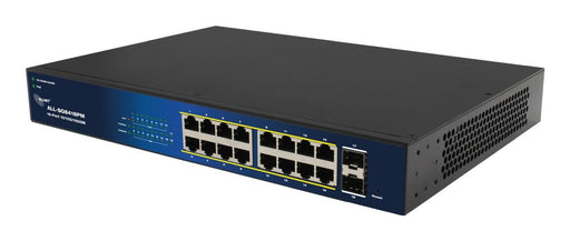 EAN 4038816210081 - ALLNET ALL-SG8418PM switch Gestionado Gigabit Ethernet (10/100/1000) Energía sobre Ethernet (PoE) 19U Neg imagen 1