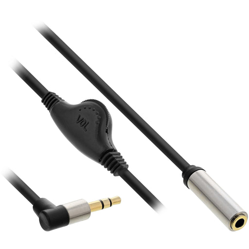 EAN 4043718282913 - InLine 99253C cable de audio 0,25 m 3,5mm Negro imagen 1