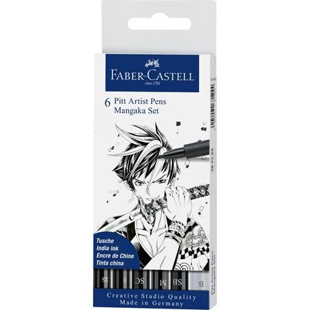 EAN 4005401671244 - Faber-Castell 167124 pluma fuente Negro 6 pieza(s) imagen 1