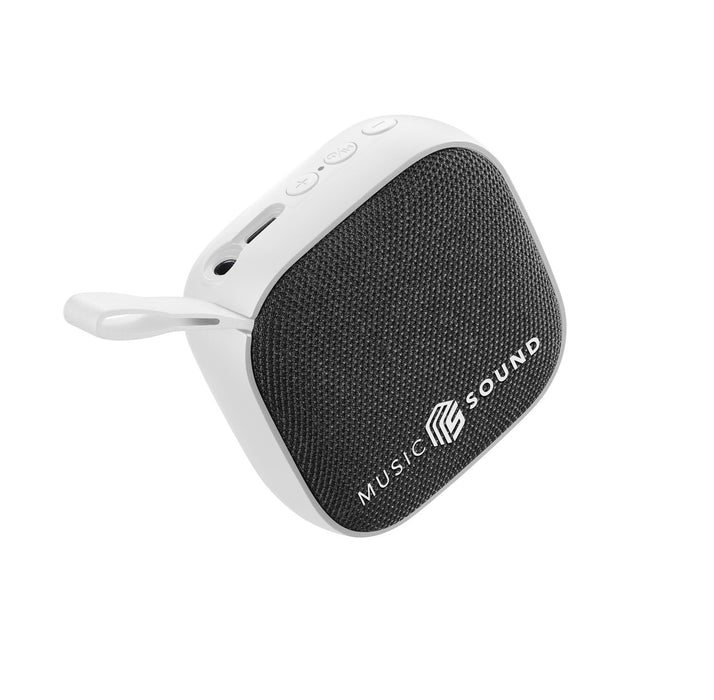 EAN 8018080490484 - Music Sound BTSPKMSMINI3W altavoz portátil o de fiesta Altavoz monofónico portátil Blanco 3 W imagen 1