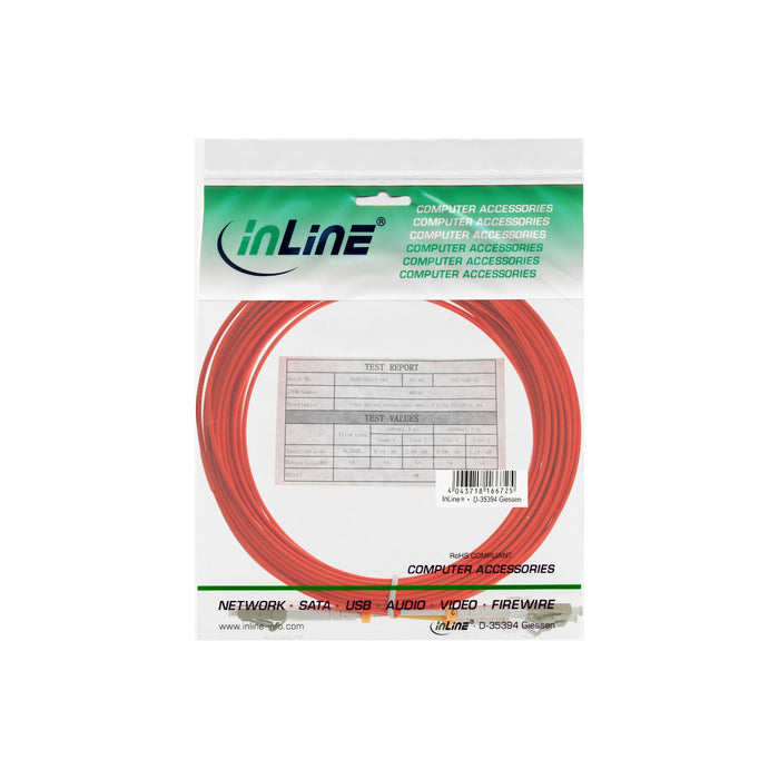 EAN 4043718062331 - InLine 4043718062331 Cable de fibra óptica e InfiniBand 3 m LC Naranja imagen 2