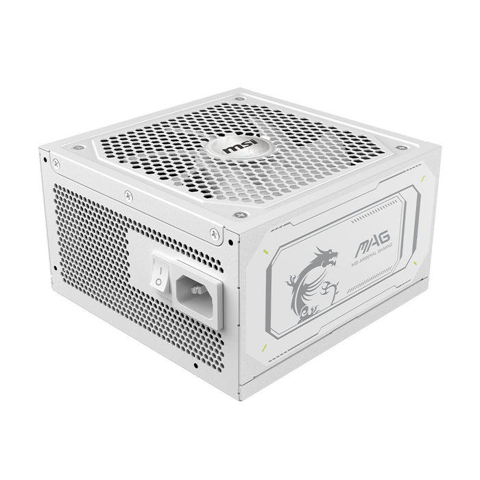 EAN 4711377357104 - MSI MAG A1000GL PCIE5 WHITE unidad de fuente de alimentación 1000 W 24-pin ATX ATX Blanco imagen 5