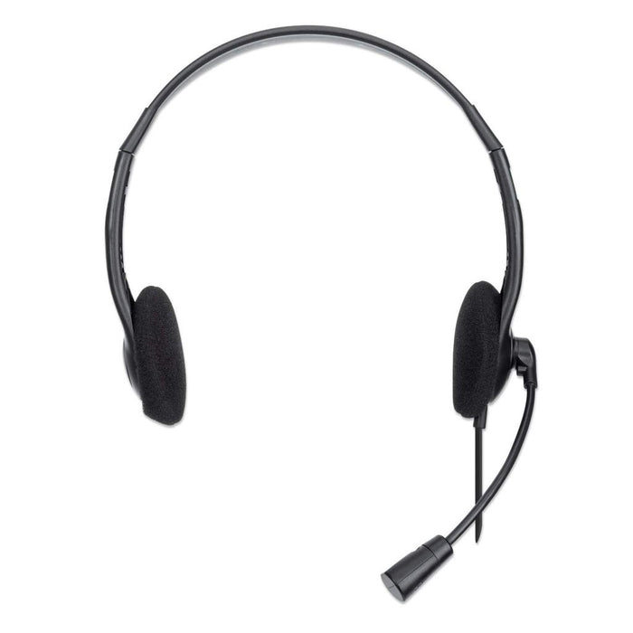 EAN 0766623179850 - Manhattan 179850 auricular y casco Auriculares Alámbrico Diadema Oficina/Centro de llamadas USB tipo A Ne imagen 3