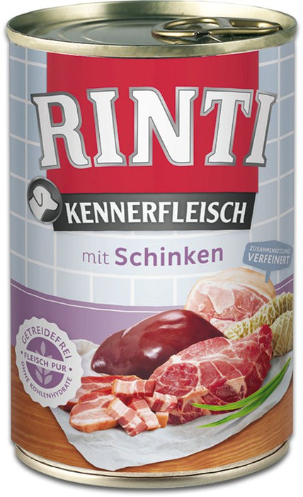 EAN 4000158910509 - RINTI 4000158910509 alimento húmedo para perros Jamón Adulto 400 g imagen 1