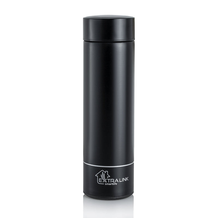 EAN 5905090335818 - Extralink MUG-SMART500 BLACK taza de viaje 500 ml Acero inoxidable imagen 6