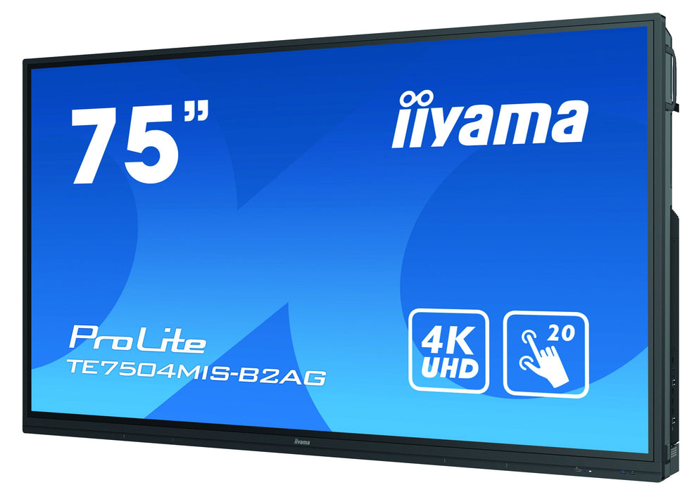 EAN 4948570119004 - iiyama TE7504MIS-B2AG pantalla de señalización Panel plano interactivo 190,5 cm (75") IPS Wifi 350 cd / m imagen 9