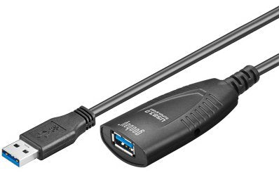 EAN 4040849957277 - Goobay 5m USB 3.0 cable USB USB 3.2 Gen 1 (3.1 Gen 1) USB A 5 Gbit/s Negro imagen 1