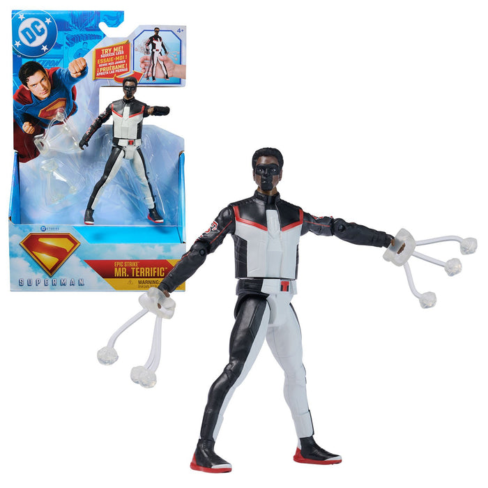 EAN 0681147071704 - DC Comics SUP FGR 6inBattlAttackFeatMrTerrific GML imagen 1