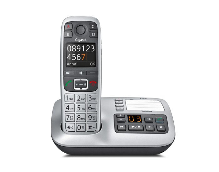 EAN 4250366848662 - Gigaset E560A teléfono Teléfono DECT Identificador de llamadas Negro, Plata imagen 3