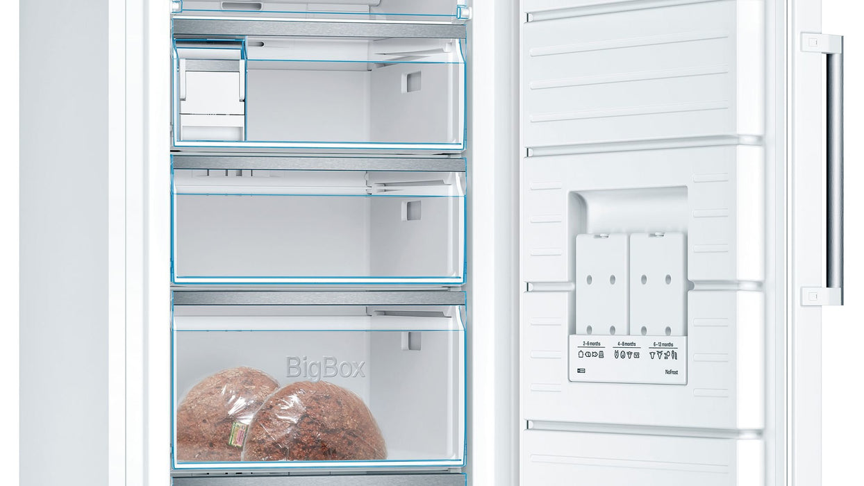 EAN 4242005186853 - Bosch Serie 6 GSN51AWDV congelador Congelador vertical Independiente 290 L Blanco imagen 4