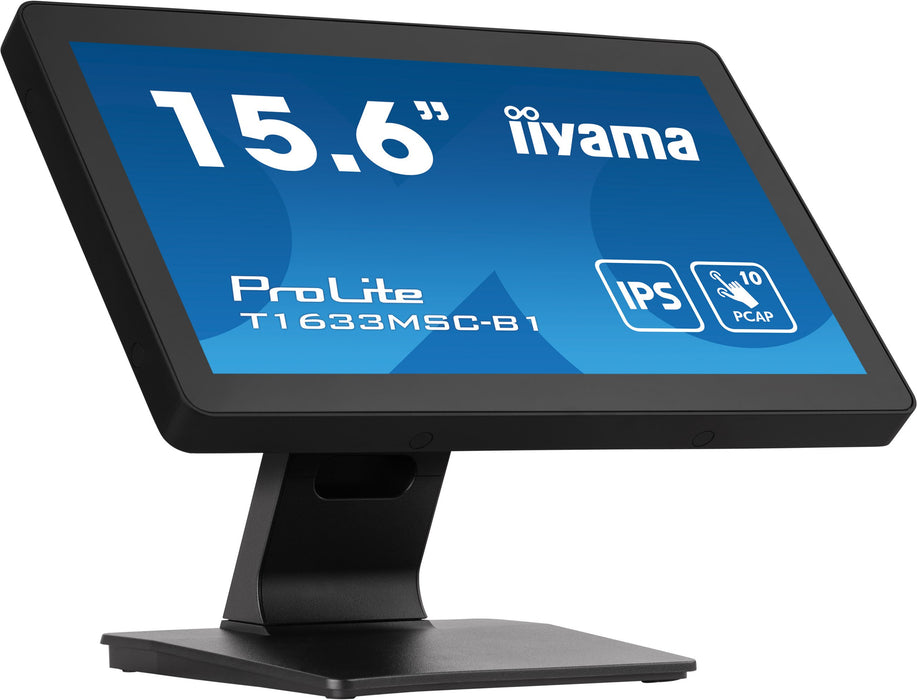 EAN 4948570122523 - iiyama ProLite T1633MSC-B1 pantalla para PC 39,6 cm (15.6") 1920 x 1080 Pixeles Full HD LCD Pantalla táct imagen 1