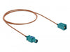 EAN 4043619900022 - DeLOCK 90002 cable coaxial RG-316/U Beige, Azul imagen 1