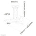EAN 8717371444396 - Neomounts BEAMER-C80WHITE montaje para projector Blanco imagen 11