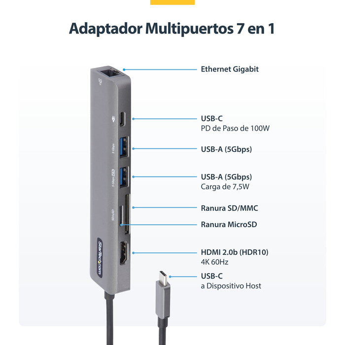 EAN 0065030891790 - StarTech.com DKT30CHSDPD1 base para portátil y replicador de puertos Alámbrico USB 3.2 Gen 1 (3.1 Gen 1)  imagen 7