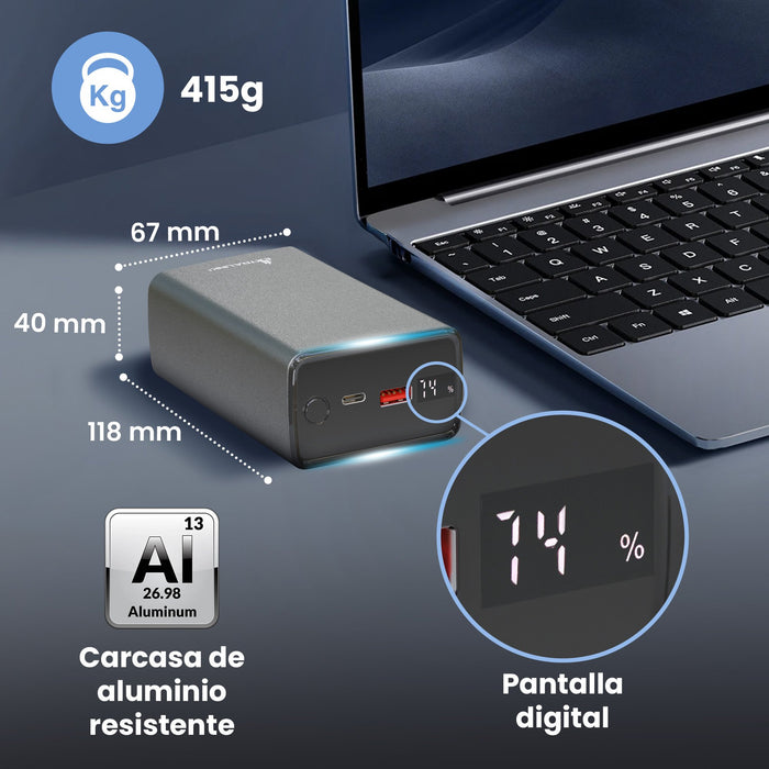 EAN 5903148919553 - Extralink EX.19553 batería externa Ión de litio Gris, Gris claro imagen 36