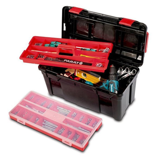 EAN 4006793813618 - Parat 5813000391 pieza pequeña y caja de herramientas Polipropileno Negro, Rojo imagen 2