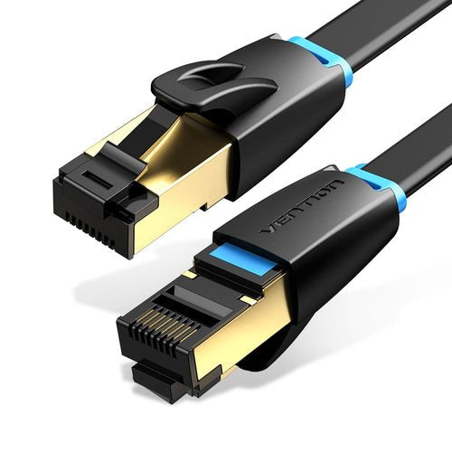 EAN 6922794743793 - Vention IKCBI cable de red Negro 3 m Cat8 Plano imagen 1