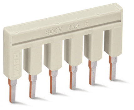 EAN 4055143687423 - Wago 2002-406 accesorios para cuadro eléctrico Peine de puentes imagen 1