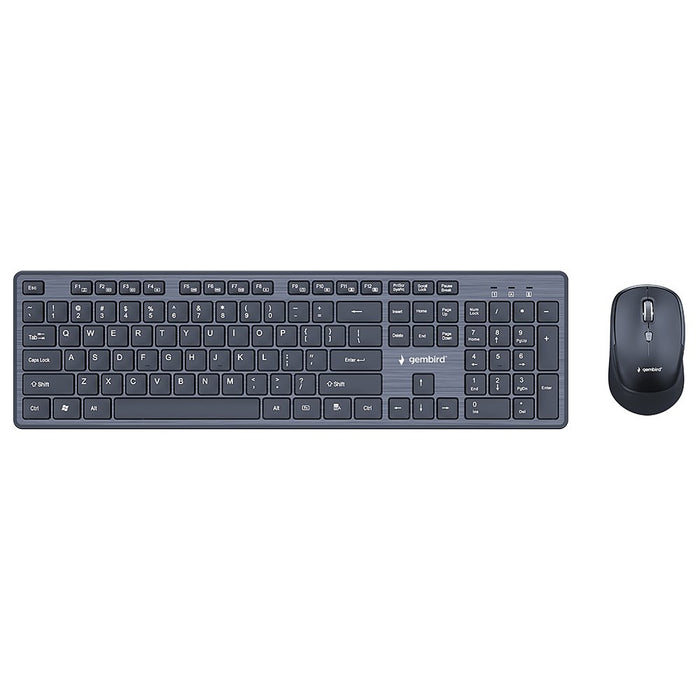 EAN 8716309130202 - Gembird KBS-WCH-04 teclado Ratón incluido Hogar RF inalámbrico Negro imagen 1
