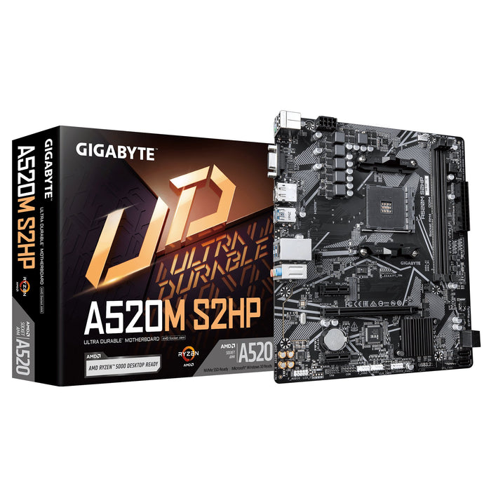 EAN 4719331882457 - GIGABYTE A520M S2HP placa base AMD A520 Zócalo AM4 micro ATX imagen 1