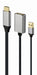 EAN 8716309124546 - Gembird A-HDMIM-DPF-02 adaptador de cable de vídeo 0,1 m HDMI tipo A (Estándar) DisplayPort Negro imagen 3