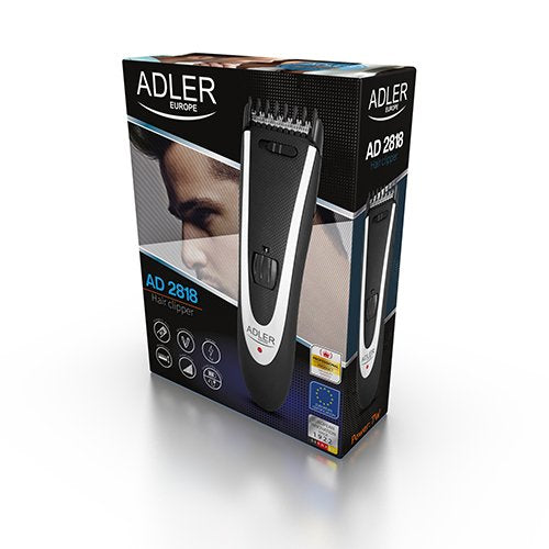 EAN 5908256838468 - Adler AD 2818 cortadora de pelo y maquinilla Negro, Plata 24 Níquel-metal hidruro (NiMH) imagen 3