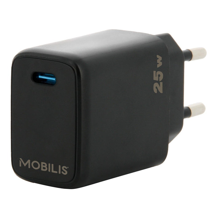 EAN 3700992532561 - Mobilis 001380 cargador de dispositivo móvil Universal Negro Corriente alterna Carga rápida Interior imagen 1