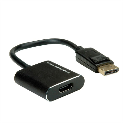 EAN 7611990148738 - ROLINE 12.03.3164 adaptador de cable de vídeo 0,15 m DisplayPort HDMI tipo A (Estándar) Negro imagen 2