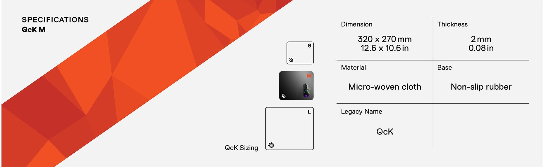 EAN 5707119001779 - Steelseries QcK Alfombrilla de ratón para juegos Negro imagen 5