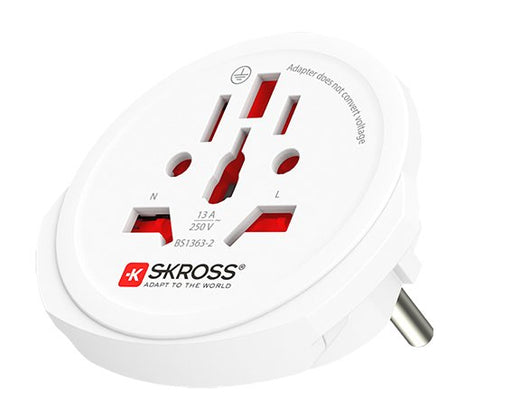 EAN 7640326820383 - Skross 1.500266-E adaptador de enchufe eléctrico Tipo F Universal Blanco imagen 1