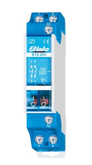 EAN 4010312100554 - Eltako 21200030 interruptor eléctrico Interruptor rotativo 1P Azul imagen 1