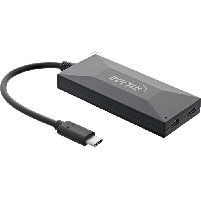 EAN 4043718294718 - InLine 35398 hub de interfaz USB 2.0 Type-C 5000 Mbit/s Negro imagen 1