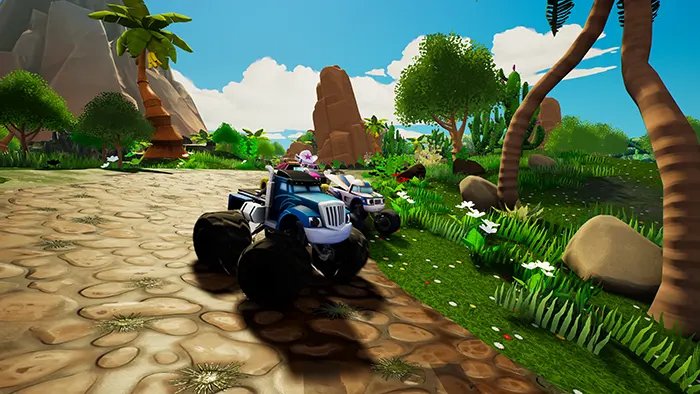 EAN 5060528035453 - Outright Games Blaze and the Monster Machines: Axle City Racers Estándar Nintendo Switch imagen 4