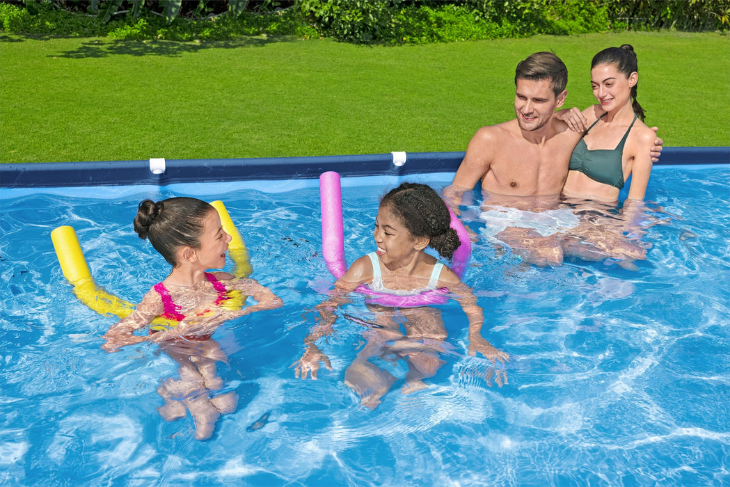 EAN 6941607328002 - Bestway Steel Pro 56405 / 23 piscina sobre suelo Piscina con anillo hinchable Rectangular 5700 L Azul imagen 7
