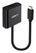 EAN 4002888434386 - Lindy 43438 adaptador de cable de vídeo 0,15 m USB Tipo C HDMI Negro imagen 1