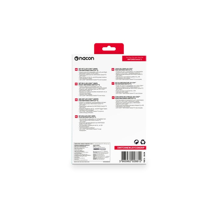 EAN 3665962028812 - NACON SWITCHNEWJOYCONGRIP accesorio de controlador de juego Funda antideslizante para mando imagen 9