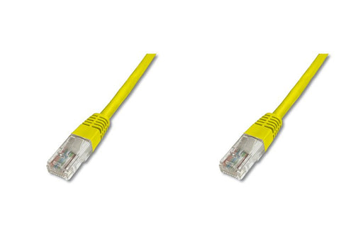 EAN 4016032214472 - Digitus Patch Cable, UTP, CAT6, PVC, 2M, yellow cable de red Amarillo imagen 1