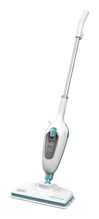 EAN 5035048666005 - Black & Decker FSMH13E5 limpiador a vapor Blanco, Azul imagen 1