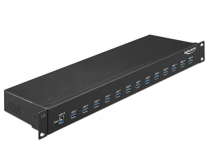 EAN 4043619640393 - DeLOCK 64039 hub de interfaz USB 3.2 Gen 1 (3.1 Gen 1) Type-B 5000 Mbit/s Negro imagen 1