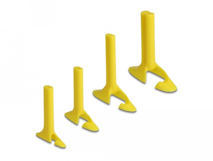 EAN 4043619208395 - DeLOCK 20839 organizador de cables Amarillo 4 pieza(s) imagen 1