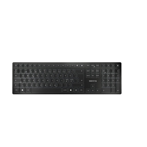 EAN 4025112097201 - CHERRY KW 9100 SLIM teclado Universal RF Wireless + Bluetooth QWERTY Nórdico Negro imagen 1
