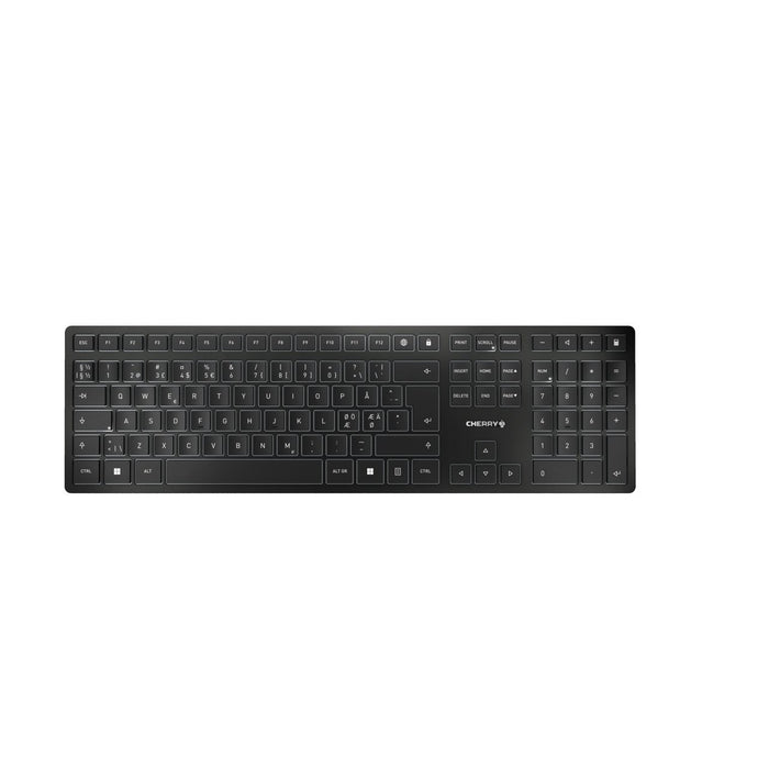EAN 4025112097201 - CHERRY KW 9100 SLIM teclado Universal RF Wireless + Bluetooth QWERTY Nórdico Negro imagen 1