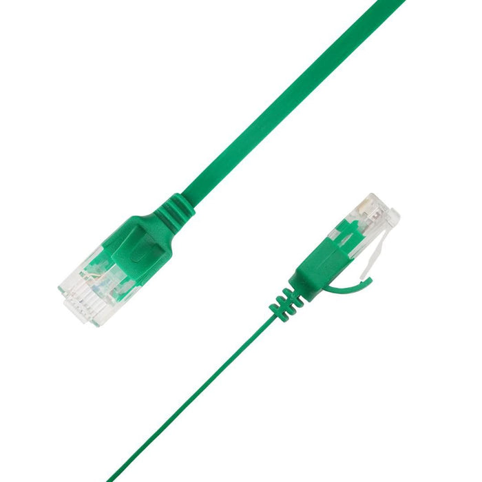 EAN 7072662028145 - LinkIT UTP-FL6A-00450-GR cable de red Verde 4,5 m Cat6a U/UTP (UTP) imagen 1