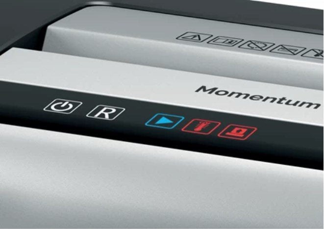 EAN 5028252523486 - Rexel Momentum X415 triturador de papel Corte cruzado Negro, Gris imagen 5