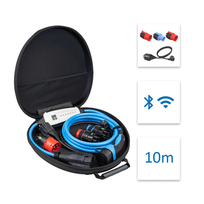 EAN 9120075710954 - NRGkick 12101061 Cargador de batería para vehículos Negro, Azul, Rojo imagen 2