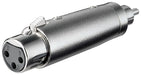 EAN 4040849274558 - Goobay 27455 cambiador de género para cable XLR RCA Plata imagen 1
